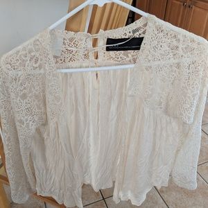 Gorgeous cream lace cardigan
